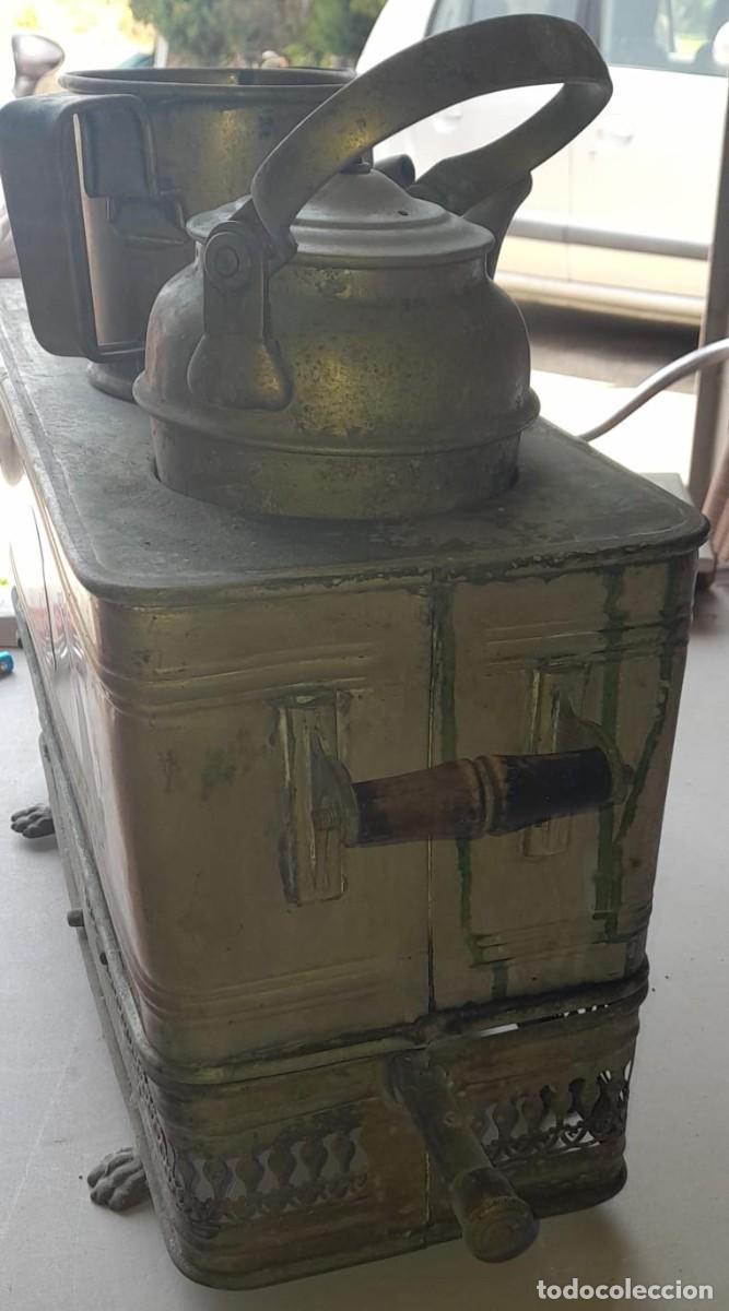 Antig&uuml;edades: ANTIGUAS CAFETERA, TETERA Y LECHERA, FUNCIONAMIENTO A GAS - Foto 5
