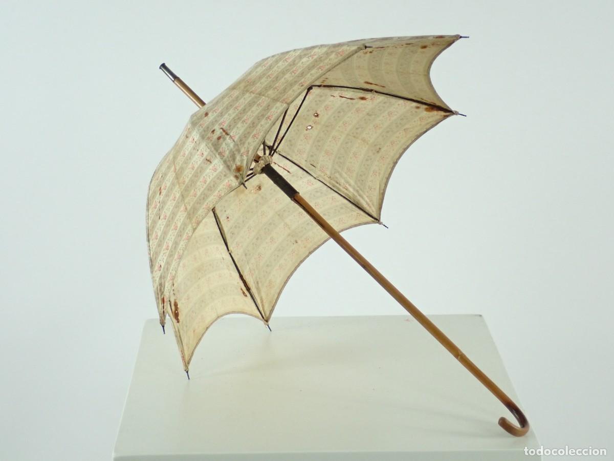 SOMBRILLA DE MANO ANTIGUA