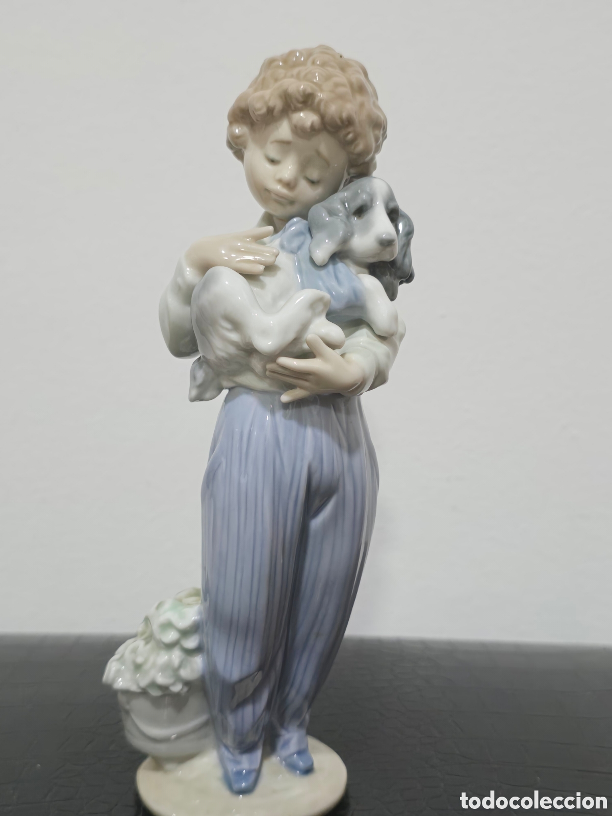 Antig&uuml;edades: Lladro Figura &rdquo;Perrito Convaleciente&rdquo; #7609 - Foto 2