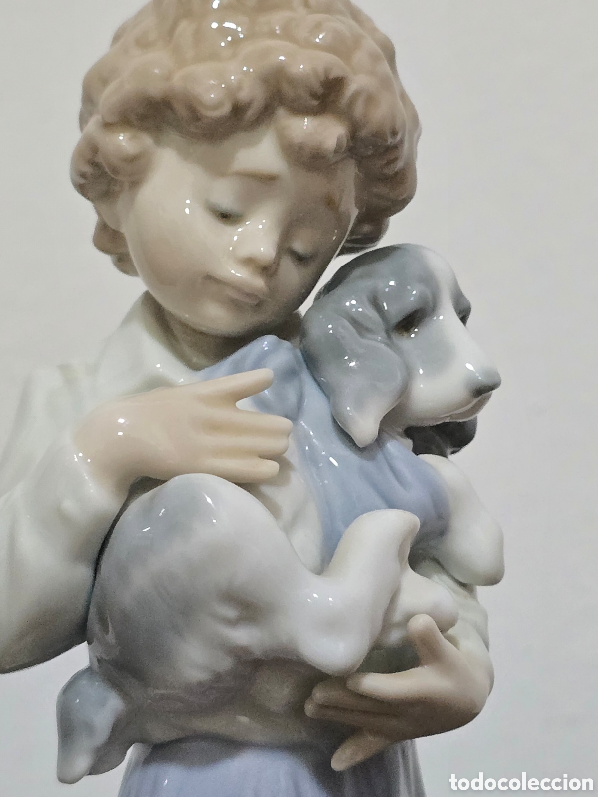 Antig&uuml;edades: Lladro Figura &rdquo;Perrito Convaleciente&rdquo; #7609 - Foto 3