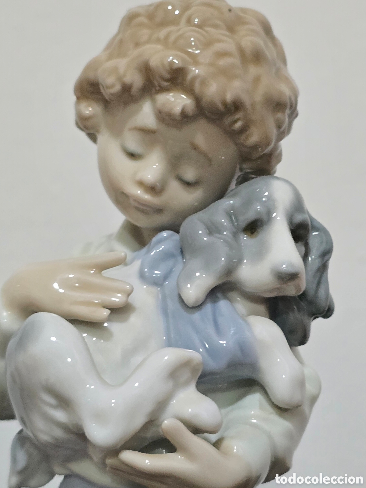 Antig&uuml;edades: Lladro Figura &rdquo;Perrito Convaleciente&rdquo; #7609 - Foto 4