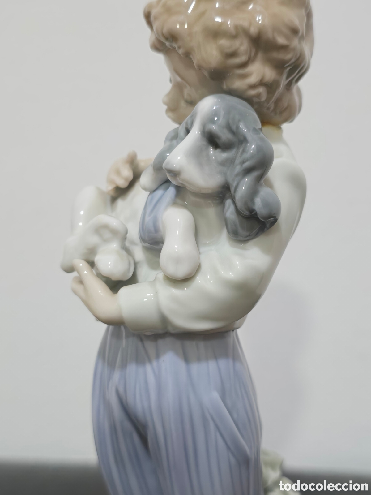 Antig&uuml;edades: Lladro Figura &rdquo;Perrito Convaleciente&rdquo; #7609 - Foto 5