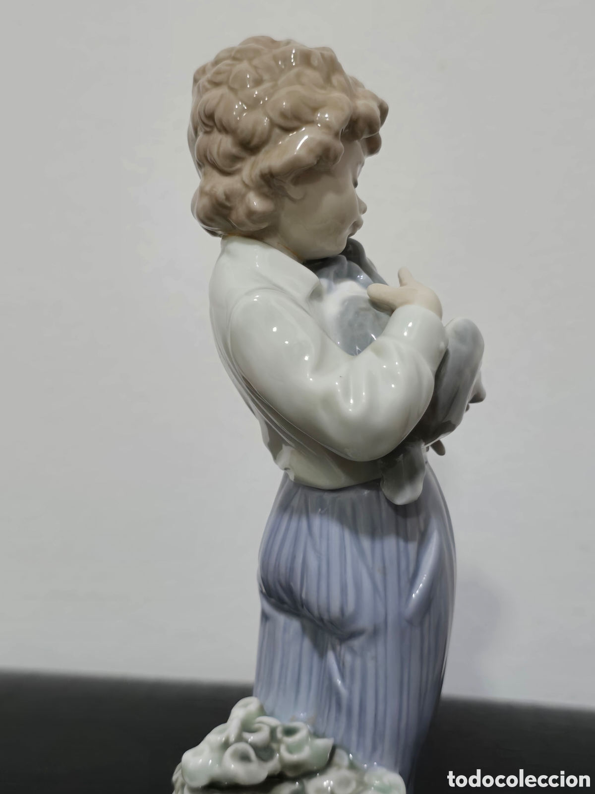 Antig&uuml;edades: Lladro Figura &rdquo;Perrito Convaleciente&rdquo; #7609 - Foto 8