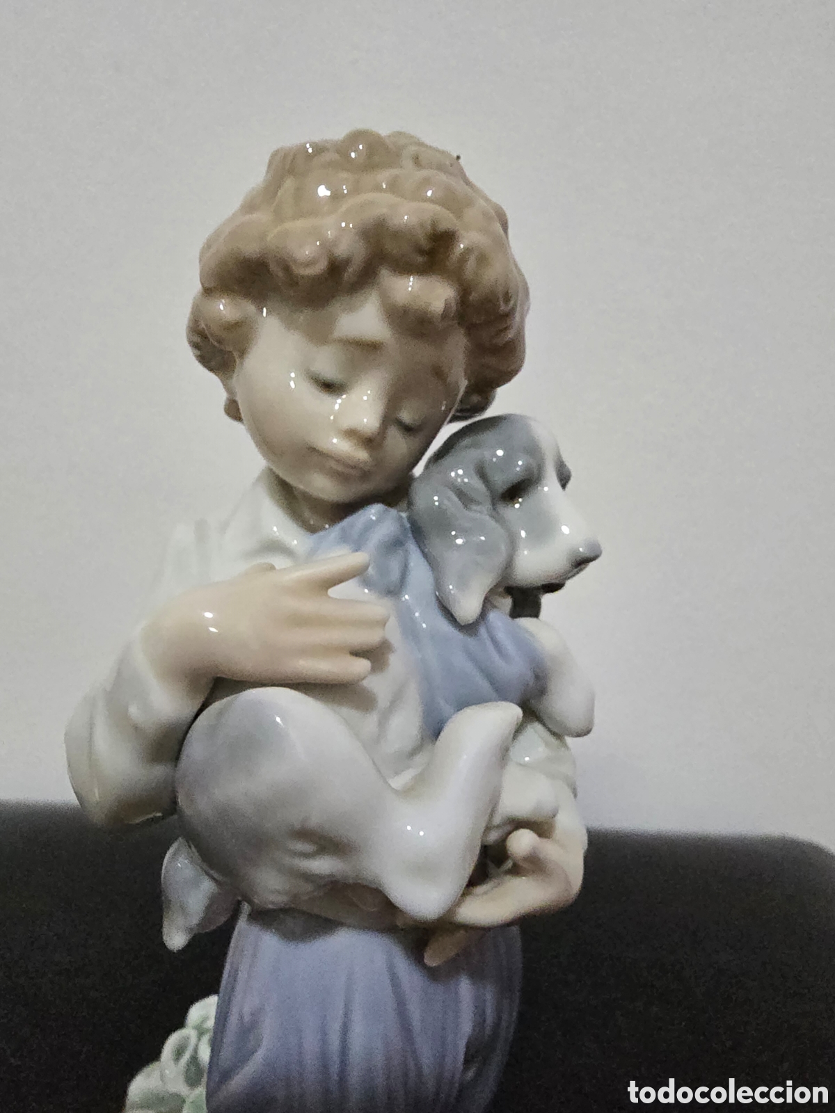 Antig&uuml;edades: Lladro Figura &rdquo;Perrito Convaleciente&rdquo; #7609 - Foto 1