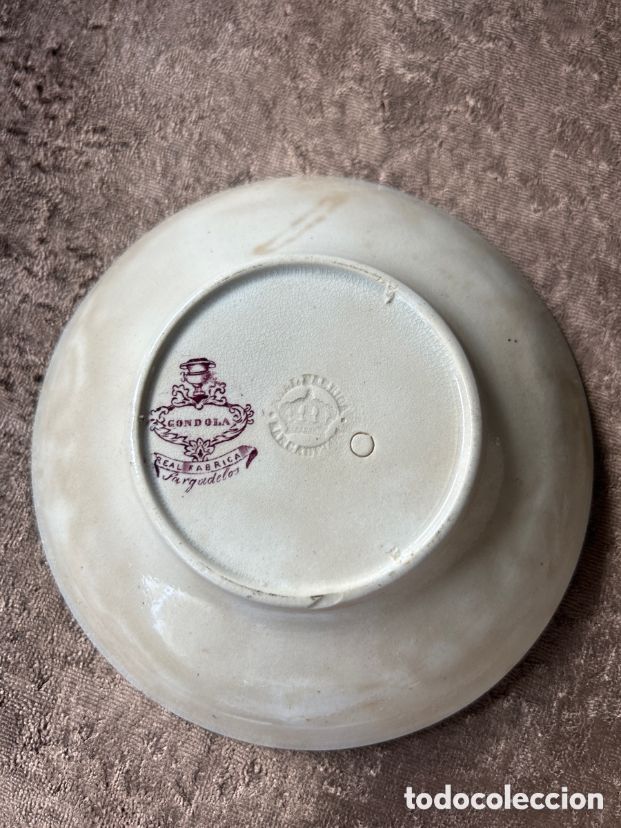 Antig&uuml;edades: Plato de sargadelos tercera &eacute;poca - Foto 2