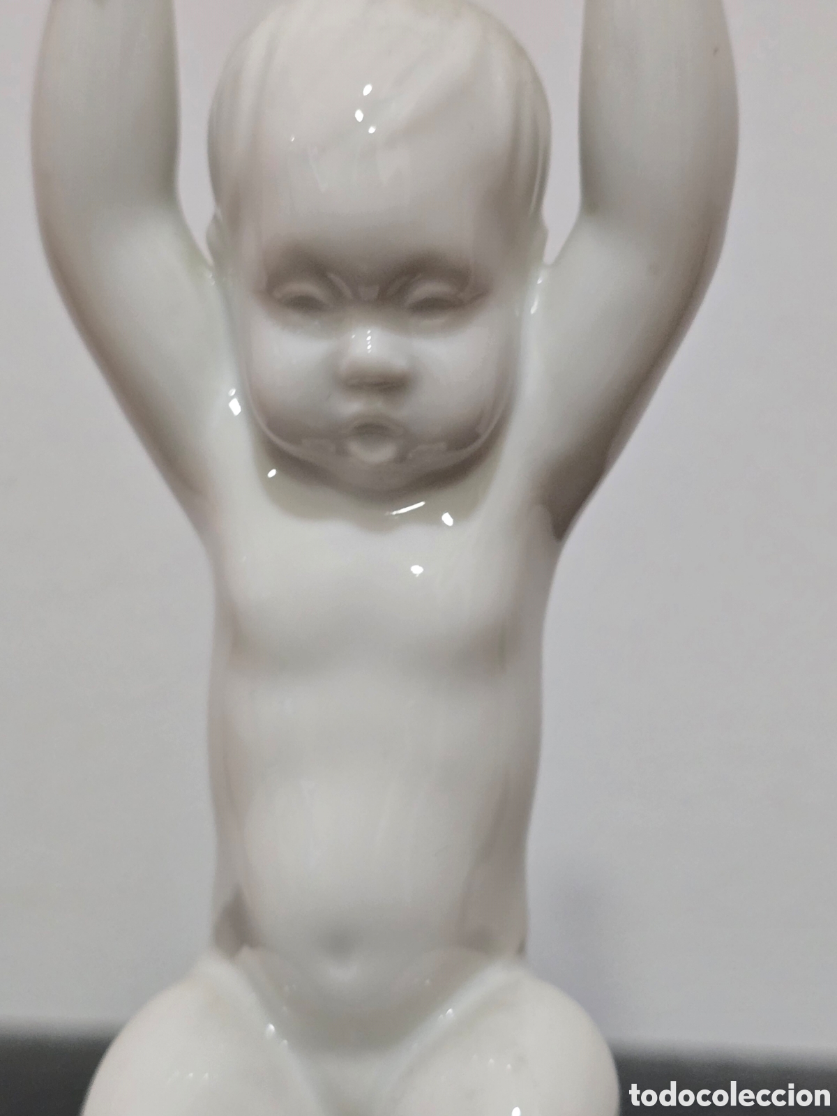 Antig&uuml;edades: Figura de Bing y Grondahl en Blanco Denmark - Foto 7