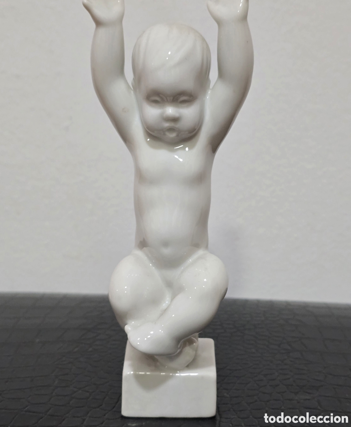Antig&uuml;edades: Figura de Bing y Grondahl en Blanco Denmark - Foto 1