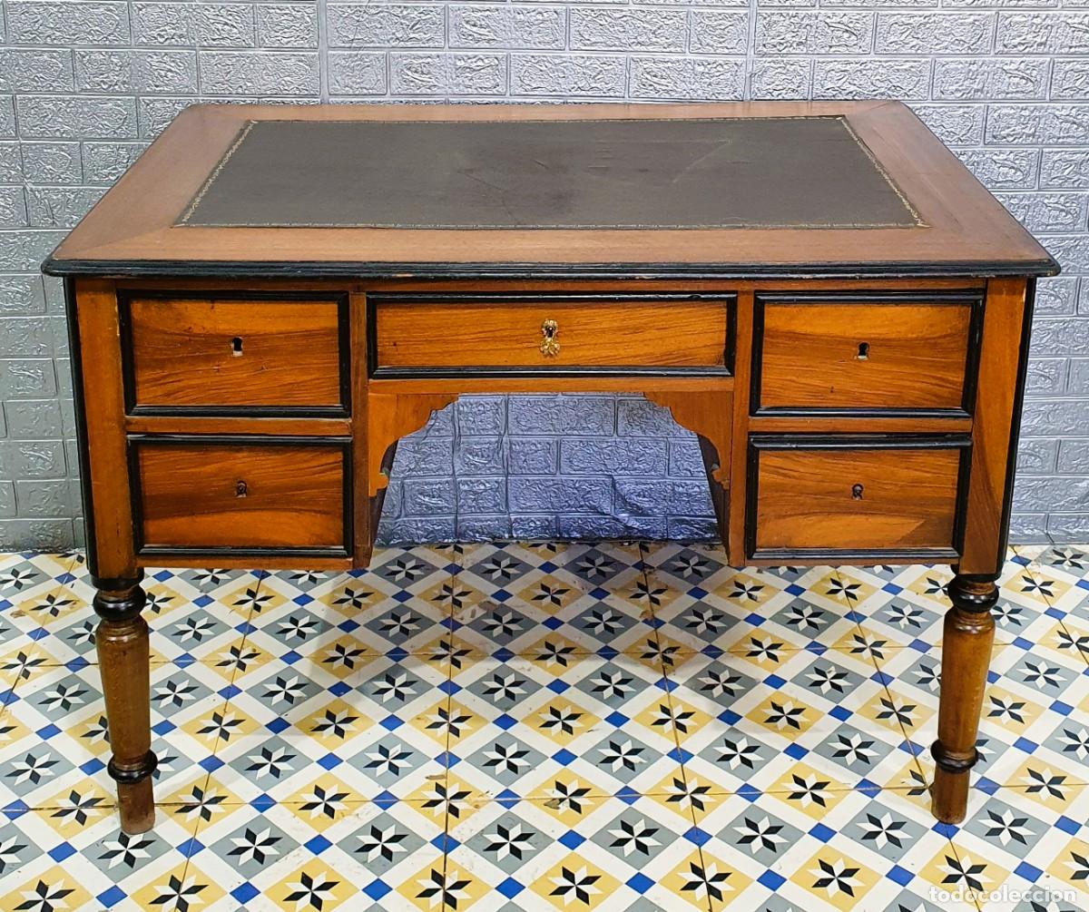 Antig&uuml;edades: ANTIGUA MESA DESPACHO-ESCRITORIO - Foto 1