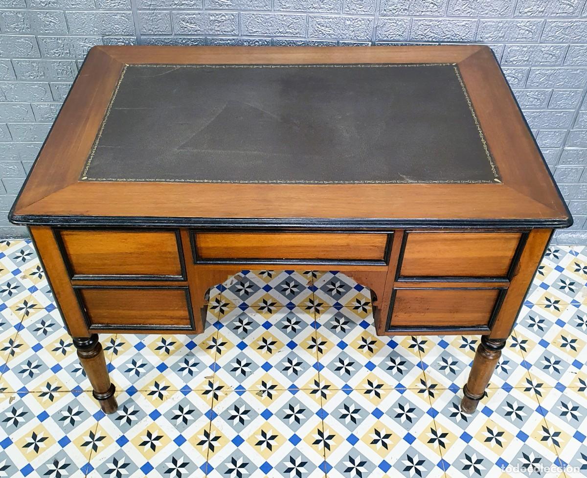 Antig&uuml;edades: ANTIGUA MESA DESPACHO-ESCRITORIO - Foto 7