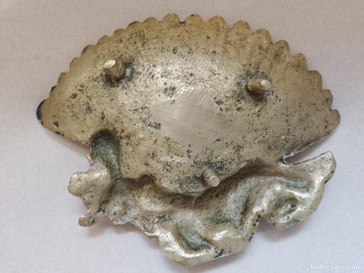 Antig&uuml;edades: JABONERA CONCHA DE BRONCE - Foto 2