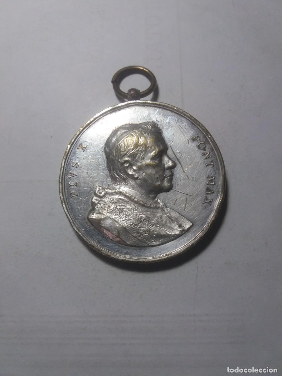 Antig&uuml;edades: Medalla Papal PIUS X - Foto 1