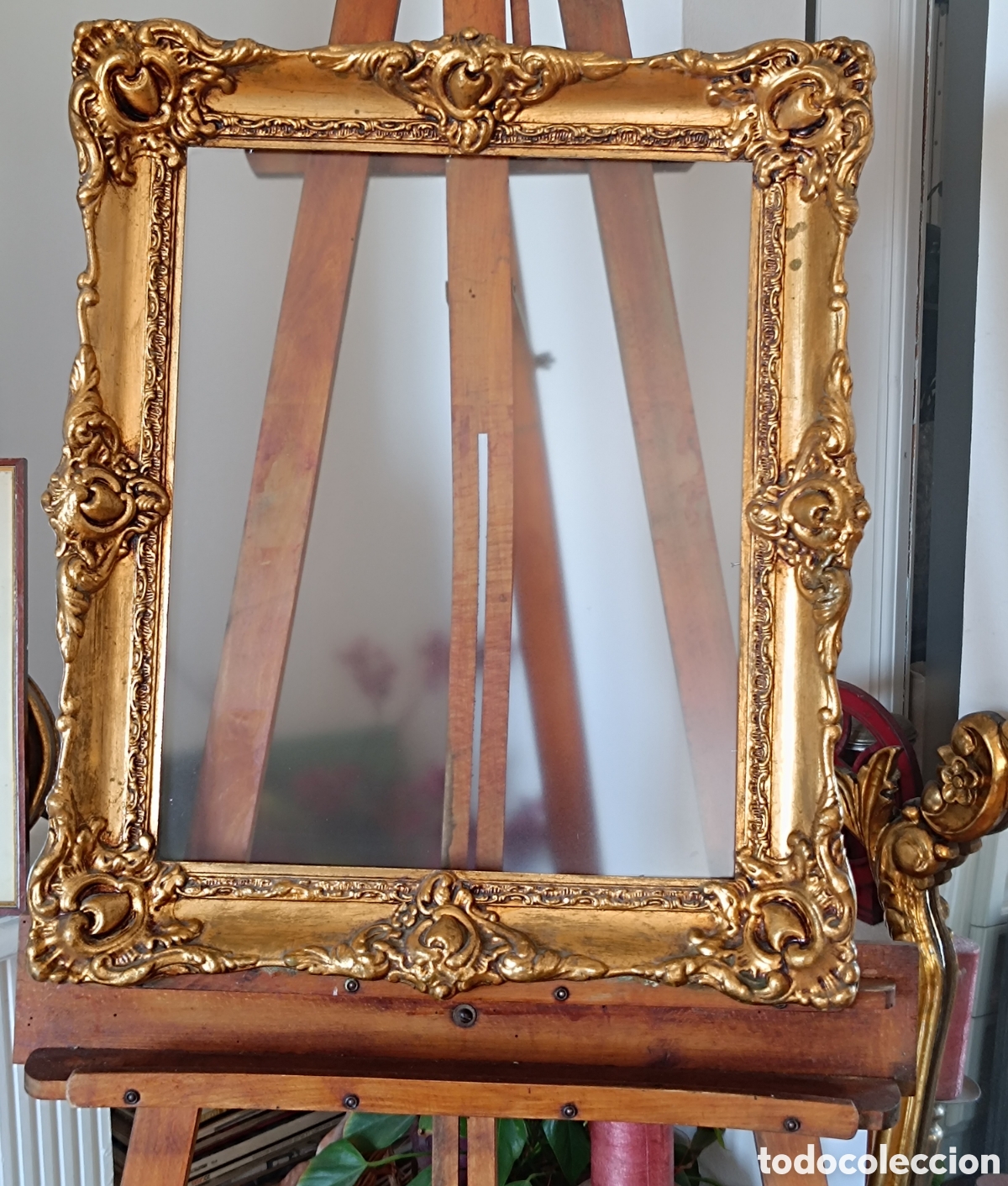 Antig&uuml;edades: Marco antiguo estilo Barroco - Foto 2