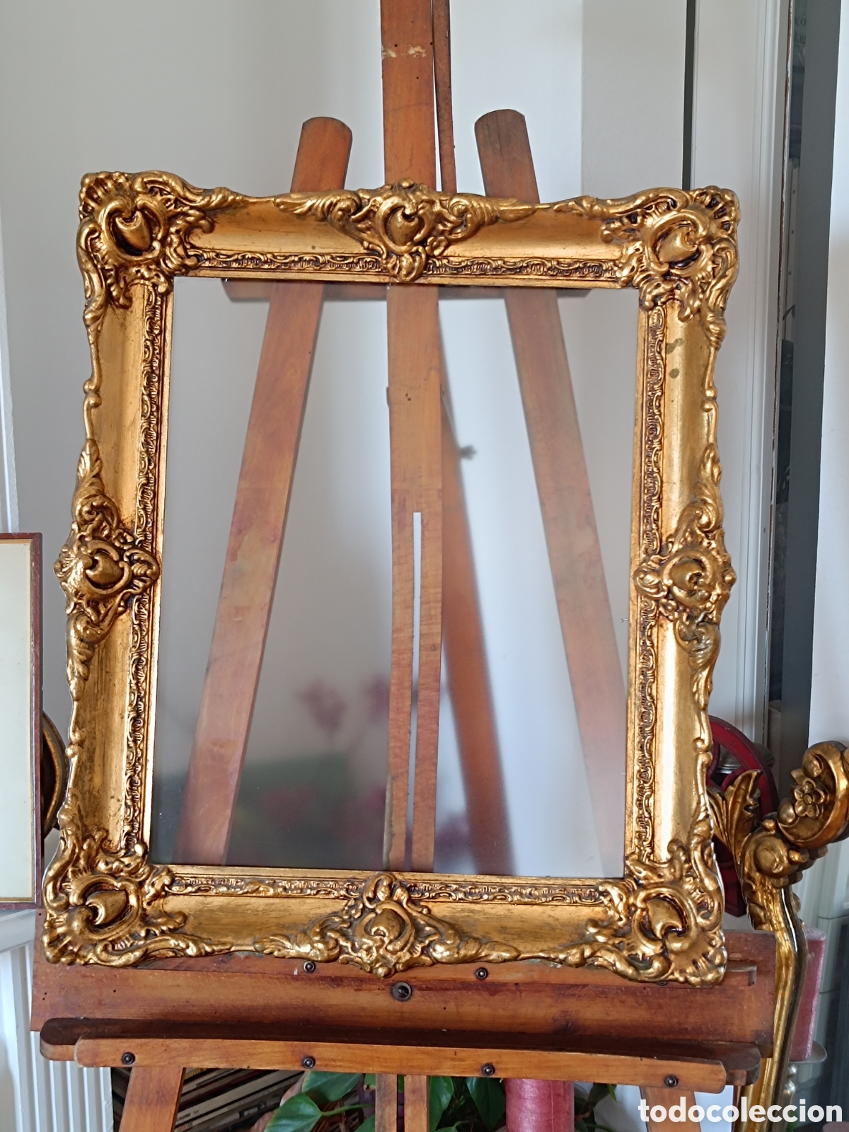 Antig&uuml;edades: Marco antiguo estilo Barroco - Foto 3