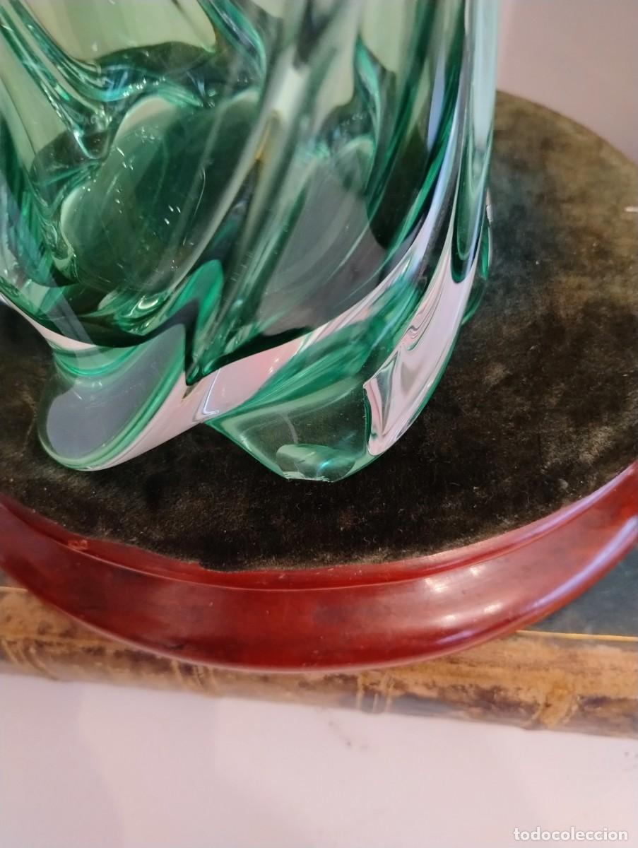 Antig&uuml;edades: JARRON FLORERO MURANO MULTICOLOR &Uacute;NICO - Foto 9