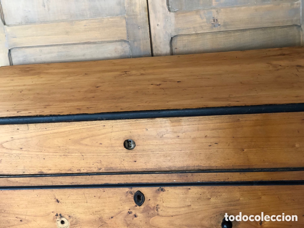 Antig&uuml;edades: ANTIGUA COMODA DE CASTA&Ntilde;O RESTAURADA - Foto 8
