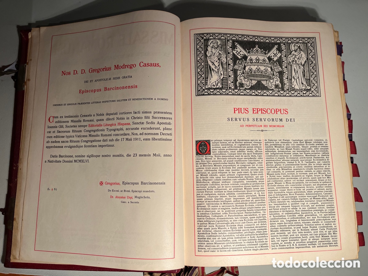 Antig&uuml;edades: Misal Romano , CAESARAUGUSTANAE MISSAE - Foto 3