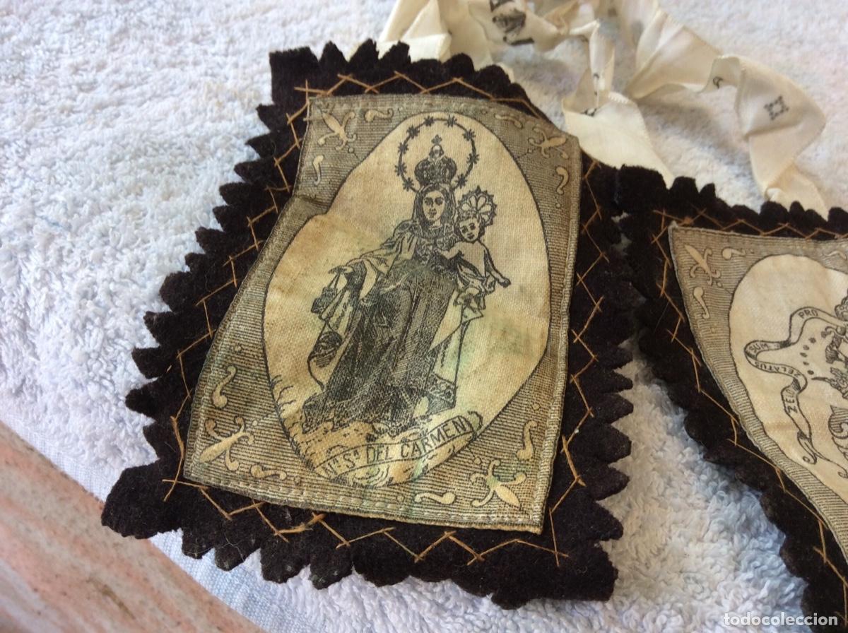 Antig&uuml;edades: GRAN ESCAPULARIO NUESTRA SE&Ntilde;ORA DEL CARMEN - Foto 3