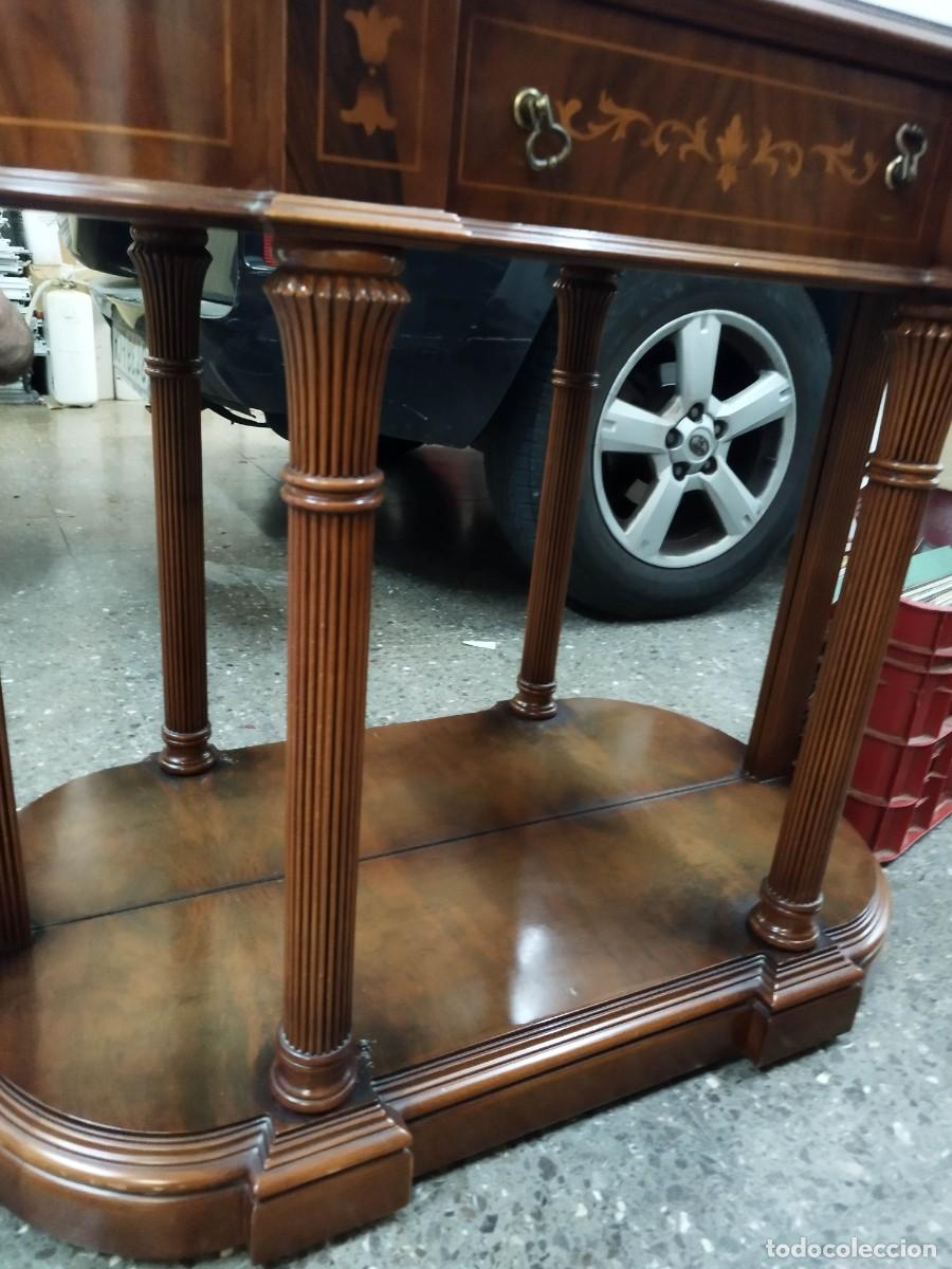 Antig&uuml;edades: Mueble recibidor con espejo. - Foto 2
