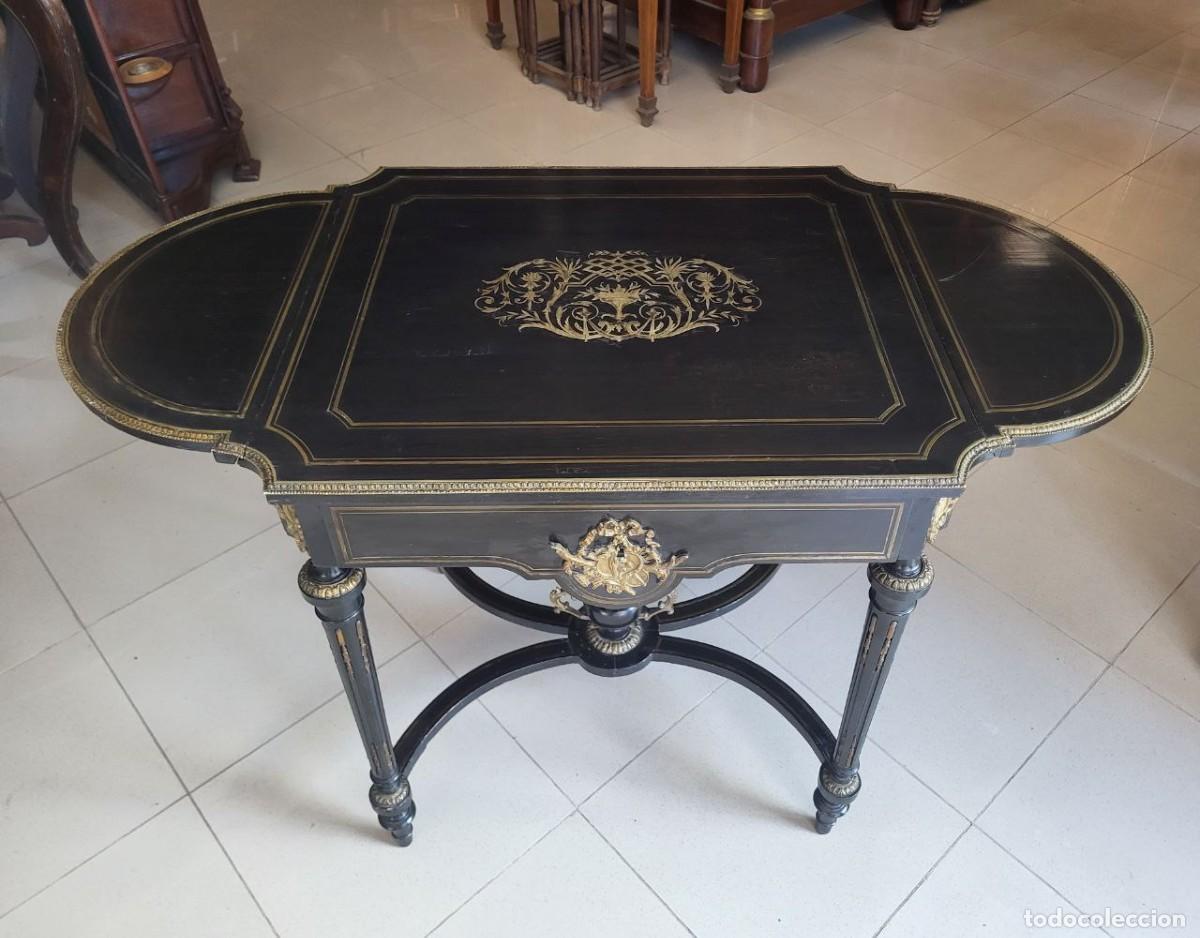Antig&uuml;edades: Mesa de alas Napole&oacute;n III - Foto 1