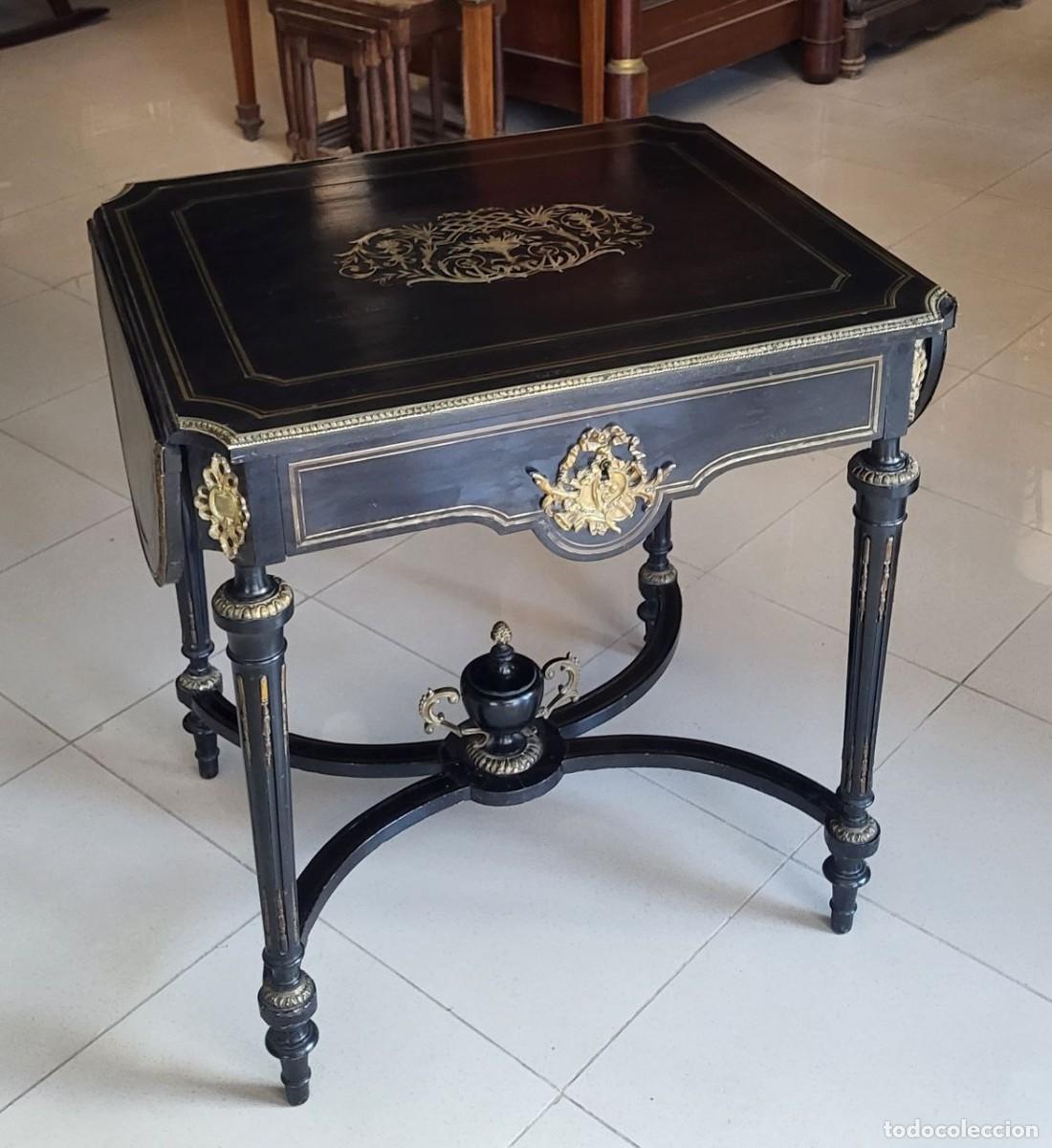 Antig&uuml;edades: Mesa de alas Napole&oacute;n III - Foto 4