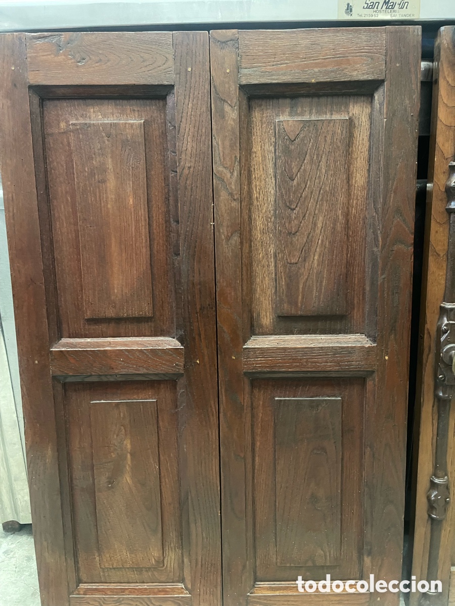 Antig&uuml;edades: Contrabentanas madera antiguas - Foto 2
