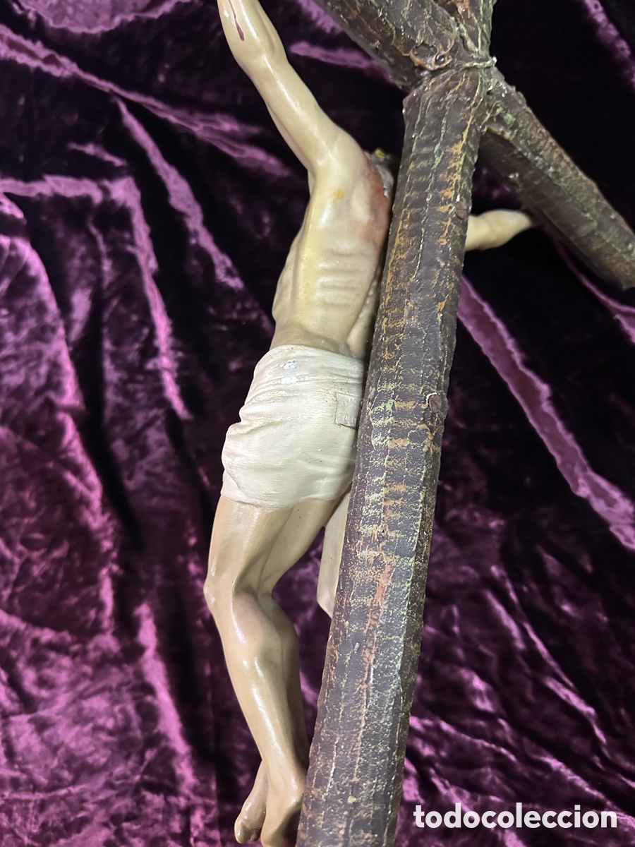 Antig&uuml;edades: Bonito crucificado de Olot - Foto 5