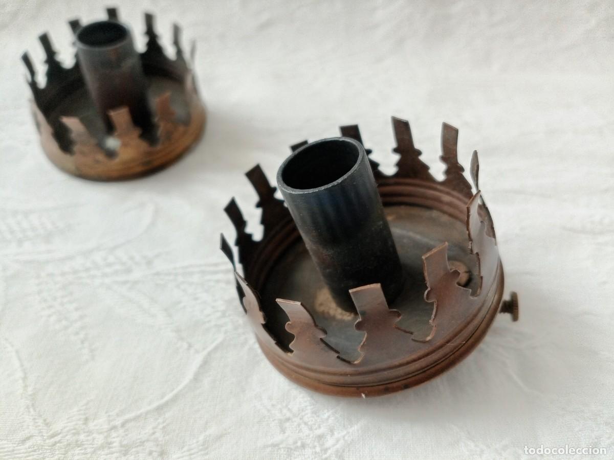 Antig&uuml;edades: 2 piezas para candelabro - Foto 6