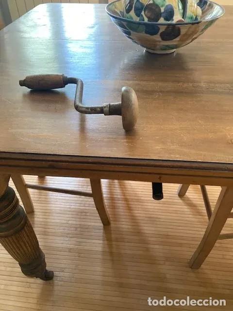 Antig&uuml;edades: Mesa de comedor extensible de roble - Foto 2