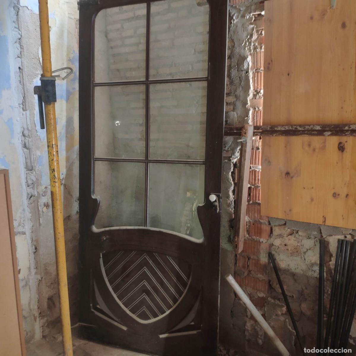 Antig&uuml;edades: Puerta antigua madera - Foto 1