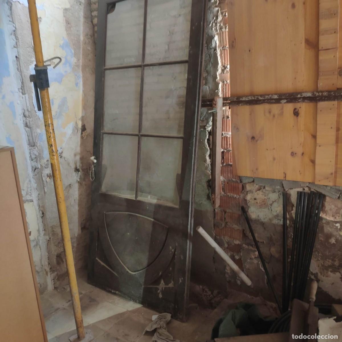 Antig&uuml;edades: Puerta antigua madera - Foto 2