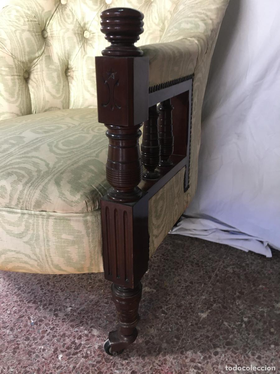 Antig&uuml;edades: Sillones victorianos - Caoba - Foto 4