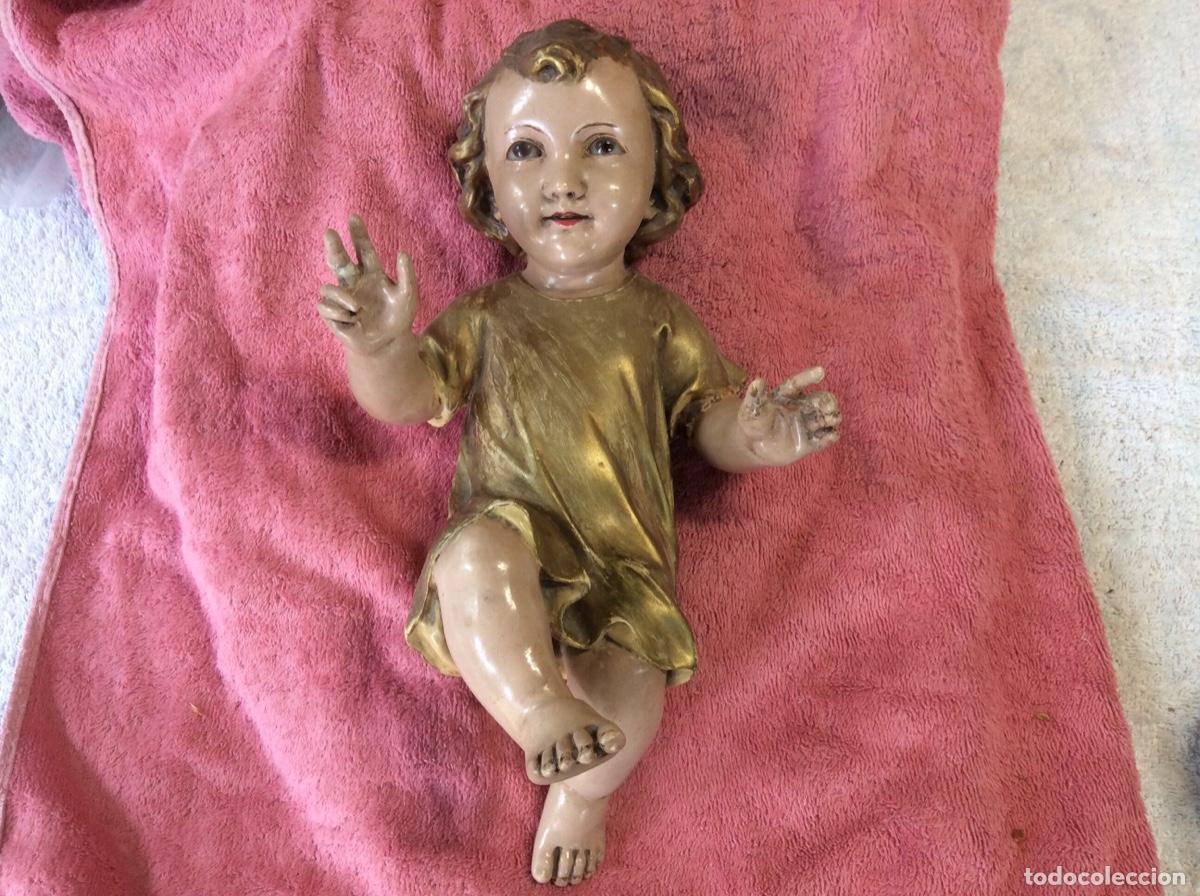 Antig&uuml;edades: ANTIGUO NI&Ntilde;O JES&Uacute;S. SINGULAR. OLOT - Foto 1