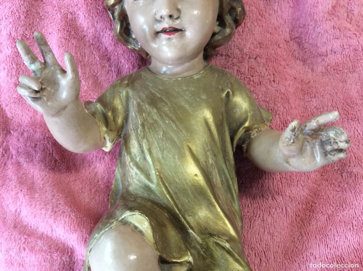 Antig&uuml;edades: ANTIGUO NI&Ntilde;O JES&Uacute;S. SINGULAR. OLOT - Foto 3