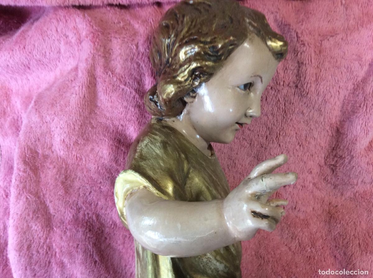 Antig&uuml;edades: ANTIGUO NI&Ntilde;O JES&Uacute;S. SINGULAR. OLOT - Foto 7