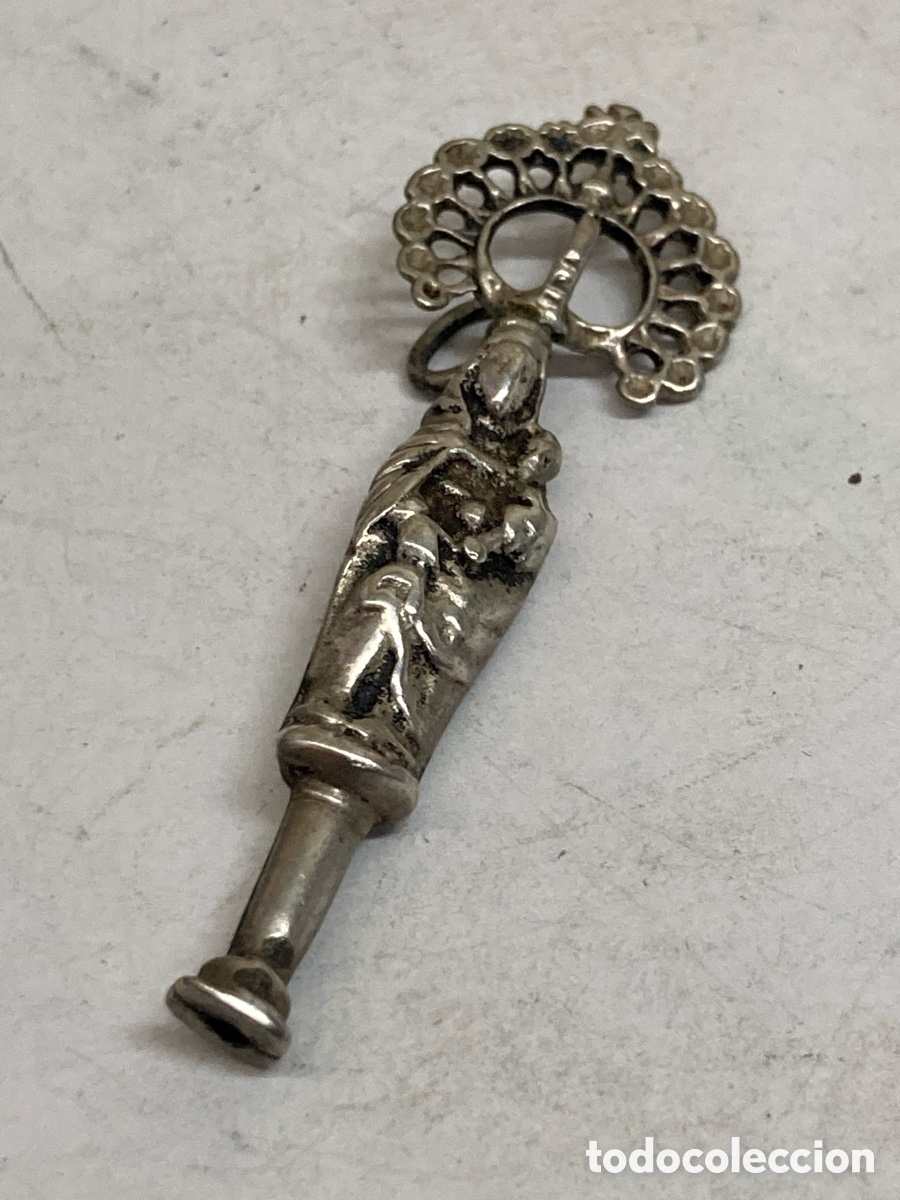 Antig&uuml;edades: Medalla de plata Religiosa C258 - Foto 1