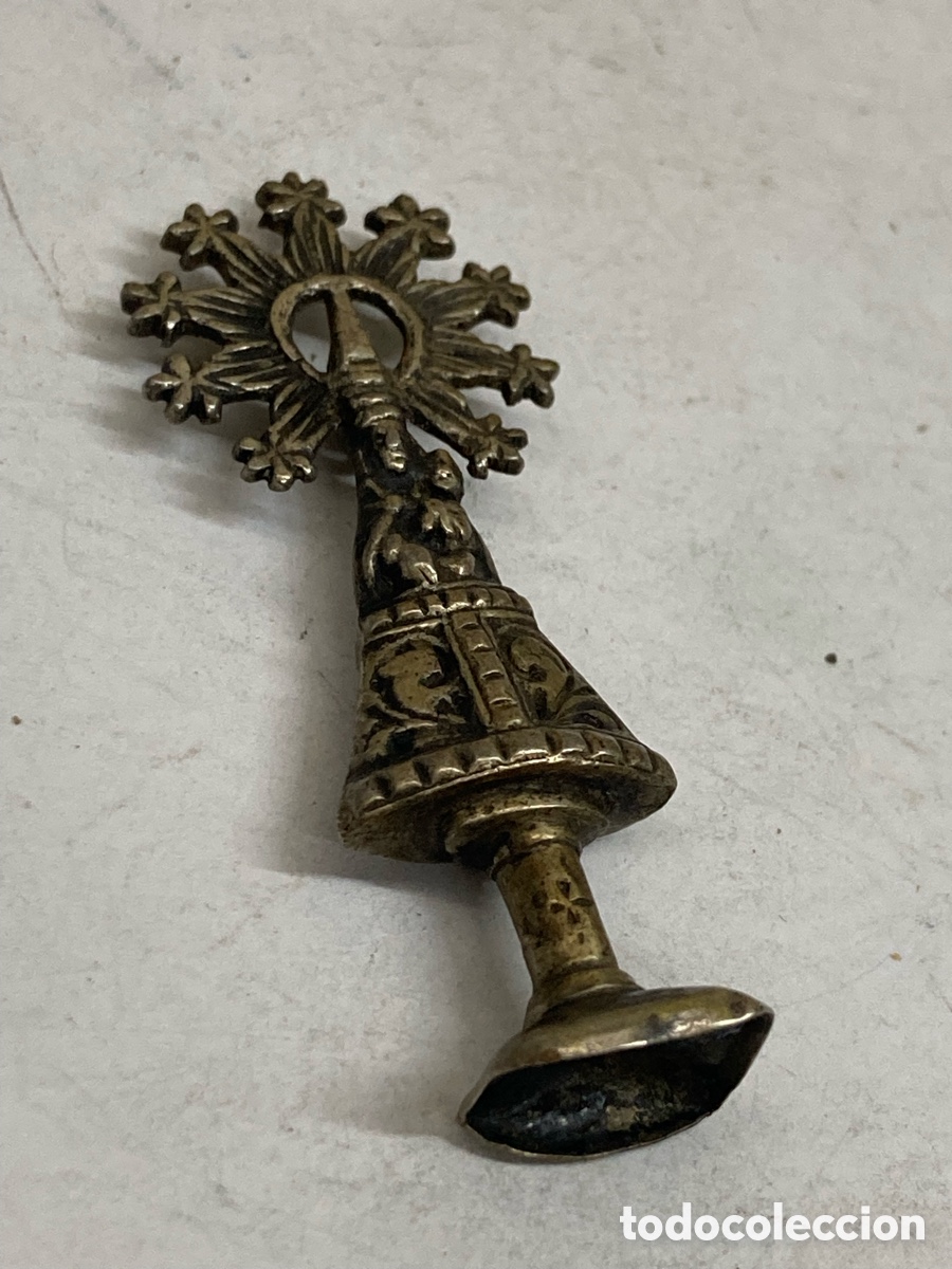 Antig&uuml;edades: Colgante de plata religiosa C258 - Foto 1