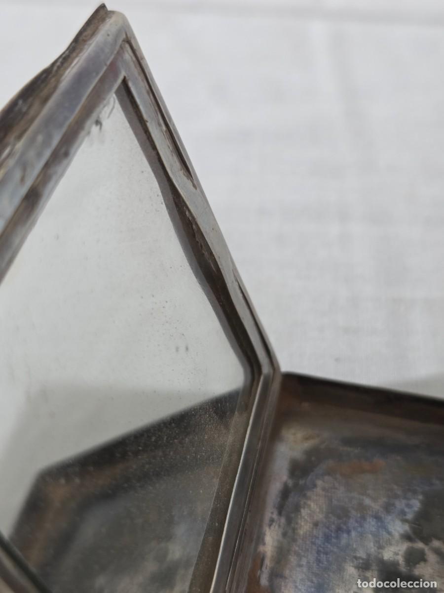 Antig&uuml;edades: Antigua Polvera de plata decorada a mano - Foto 10