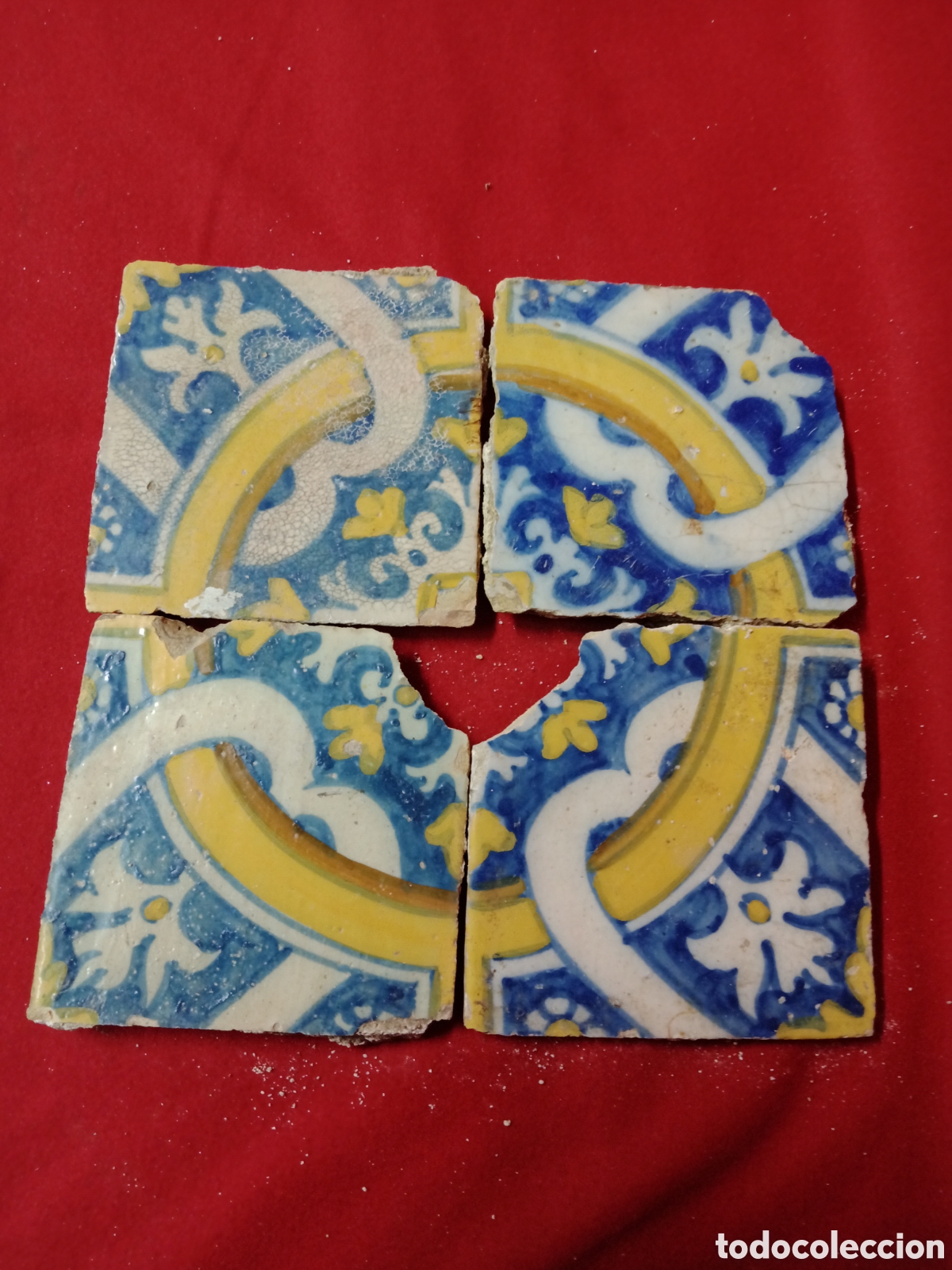 Antig&uuml;edades: Conjunto de antiguos azulejos - Foto 3
