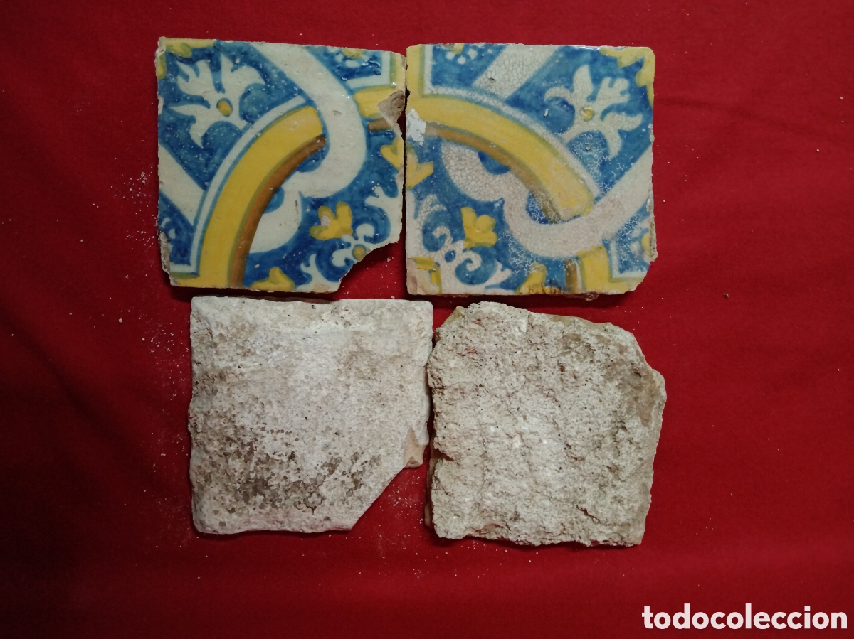 Antig&uuml;edades: Conjunto de antiguos azulejos - Foto 4