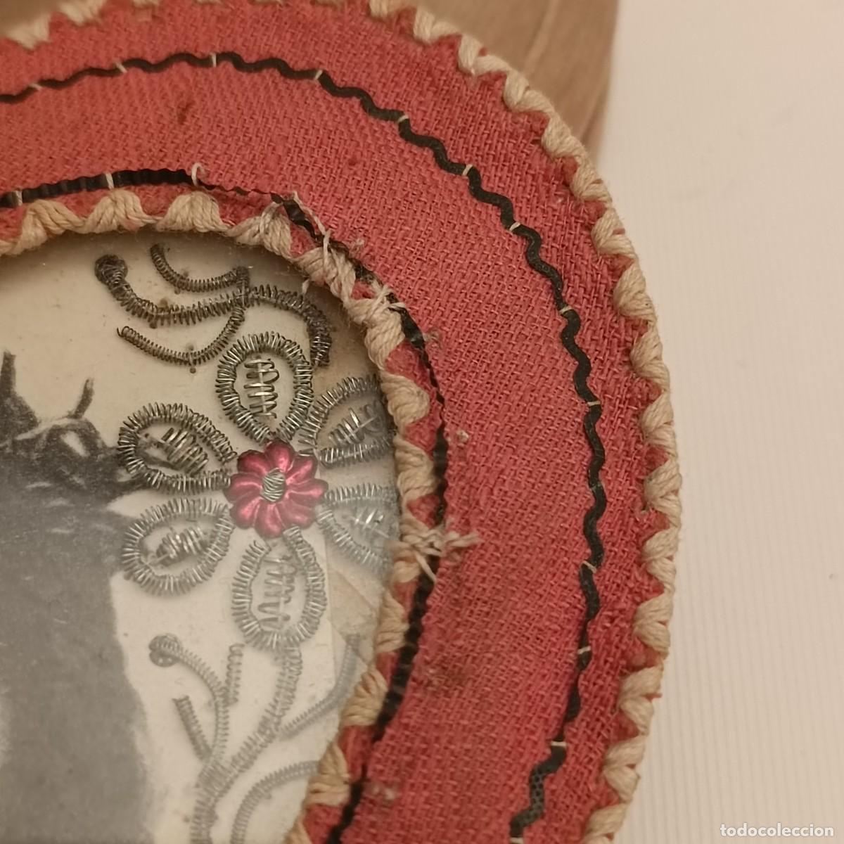 Antig&uuml;edades: ESCAPULARIO S.XIX CON IMAGEN DE CRISTO - Foto 7