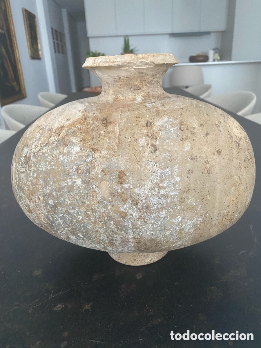 Antig&uuml;edades: Jarr&oacute;n Cocoon antiguo dinast&iacute;a Han - Foto 1