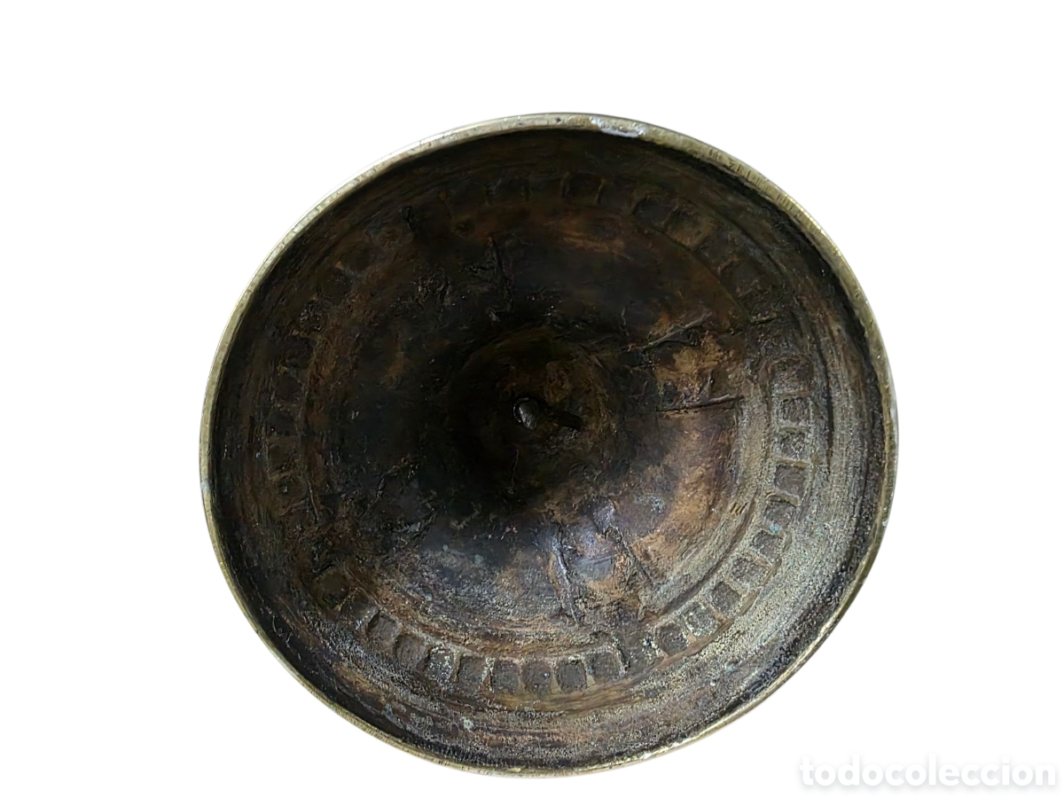 Antig&uuml;edades: Crucifijo de altar en bronce 50 cm - Foto 6