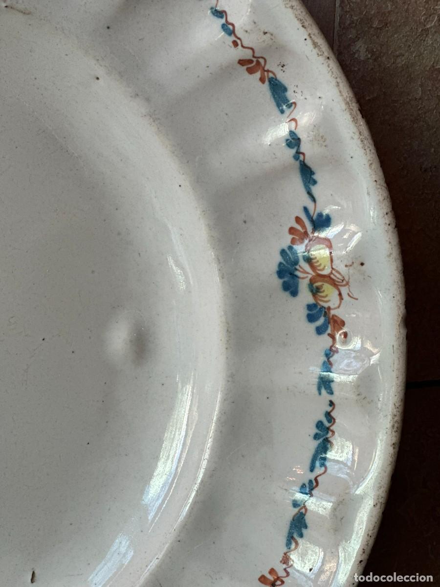 Antig&uuml;edades: PLATO DE PORCELANA DE ALCORA - Foto 5