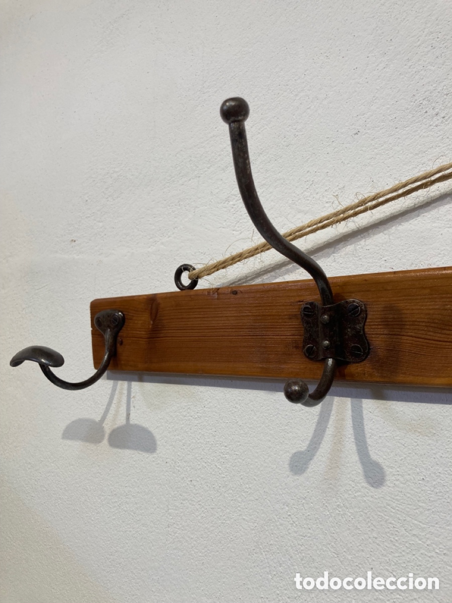 Antig&uuml;edades: Antiguo perchero para colgar - Foto 8