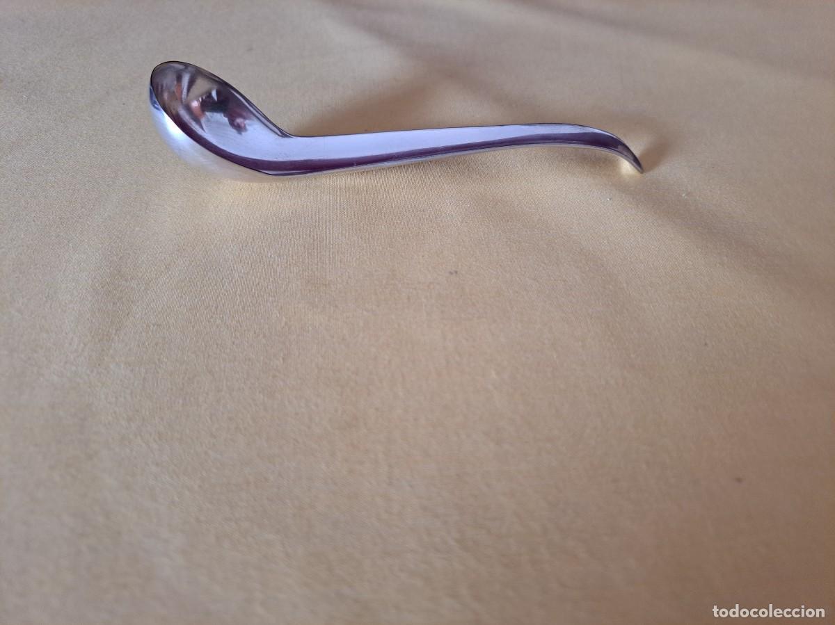 Antig&uuml;edades: CUCHARILLA DE POSTRE EN ALPACA - Foto 1
