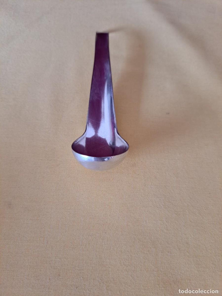 Antig&uuml;edades: CUCHARILLA DE POSTRE EN ALPACA - Foto 2