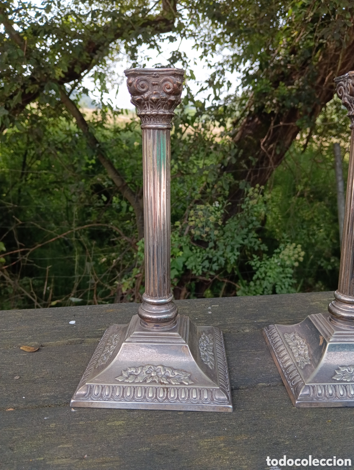 Antig&uuml;edades: ALPADUR CANDELABROS ESTILO INGL&Eacute;S. - Foto 2