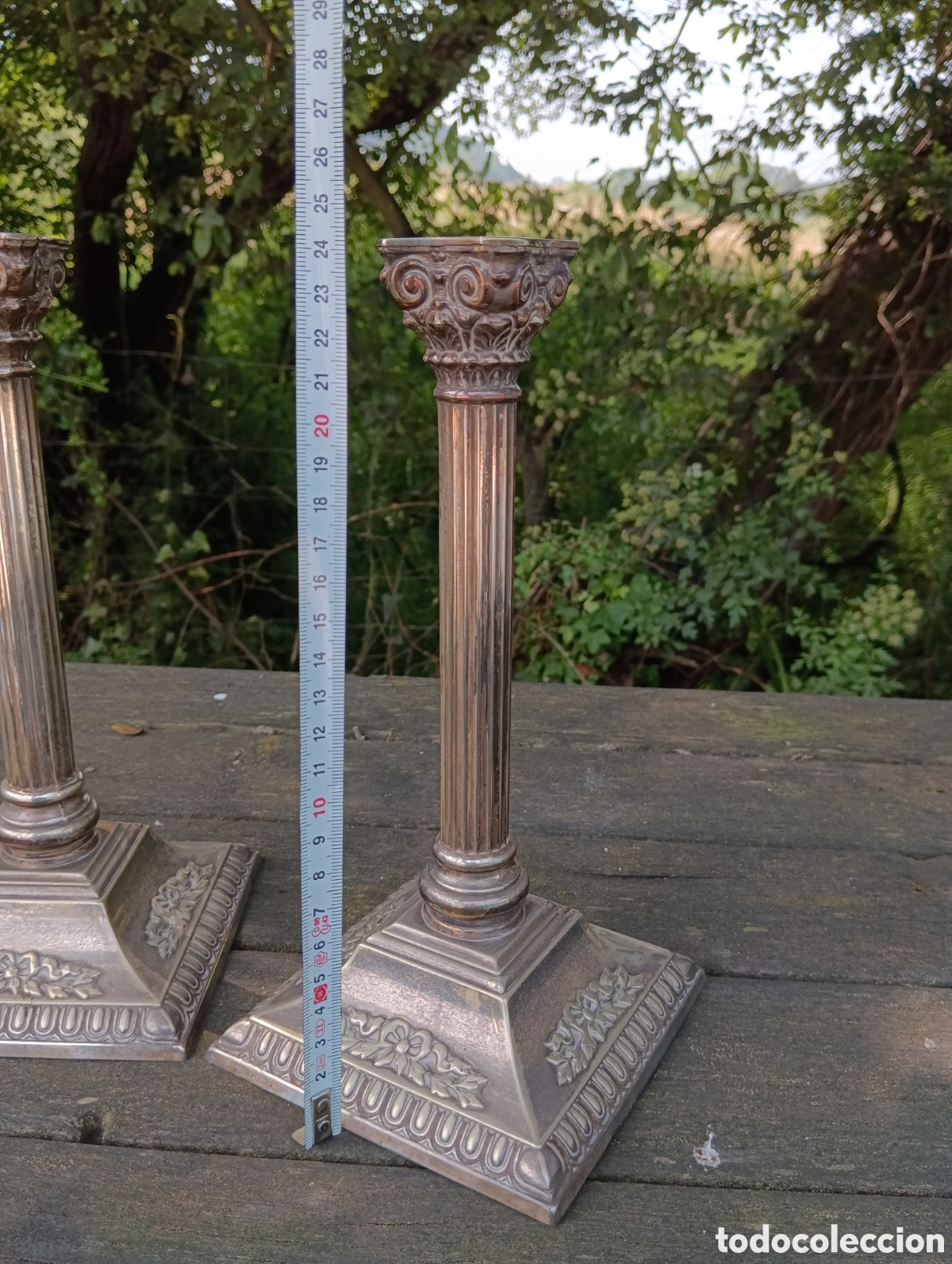 Antig&uuml;edades: ALPADUR CANDELABROS ESTILO INGL&Eacute;S. - Foto 4