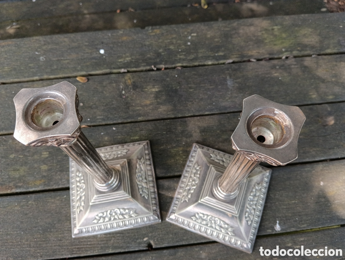 Antig&uuml;edades: ALPADUR CANDELABROS ESTILO INGL&Eacute;S. - Foto 12