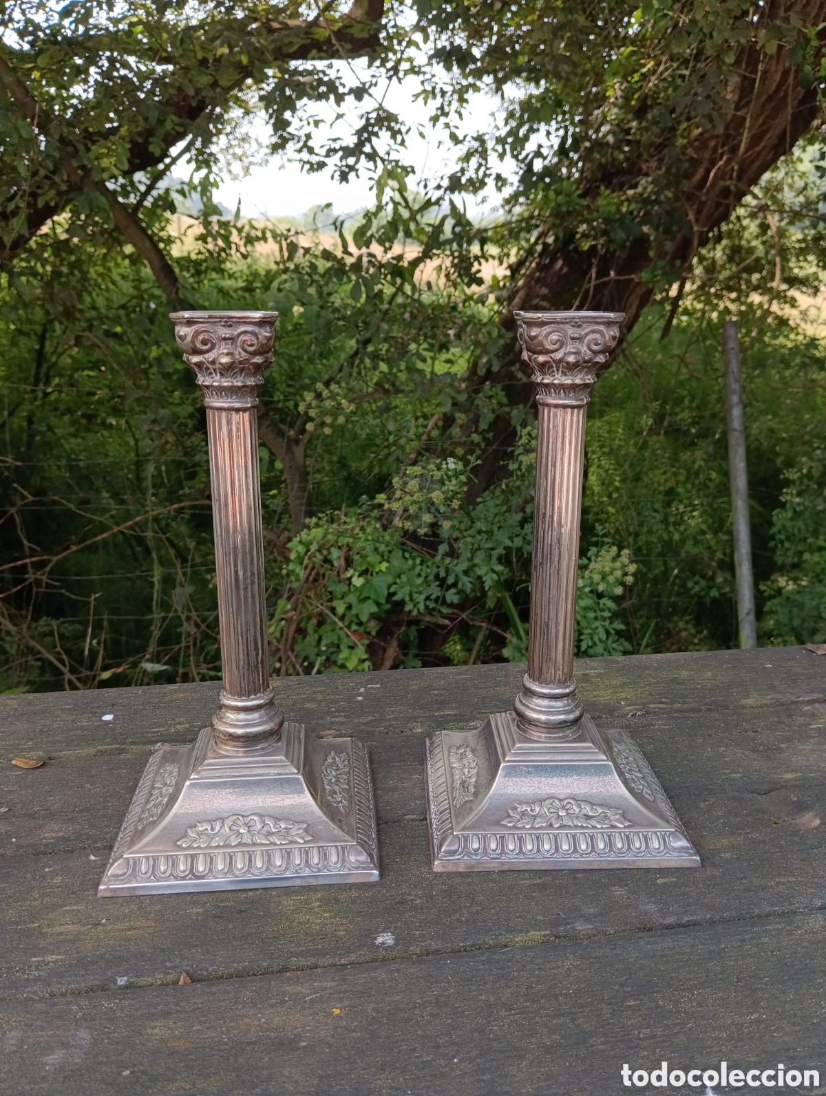 Antig&uuml;edades: ALPADUR CANDELABROS ESTILO INGL&Eacute;S. - Foto 1